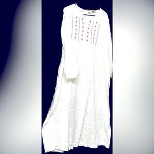 LL Bean 100% cotton nightgown
